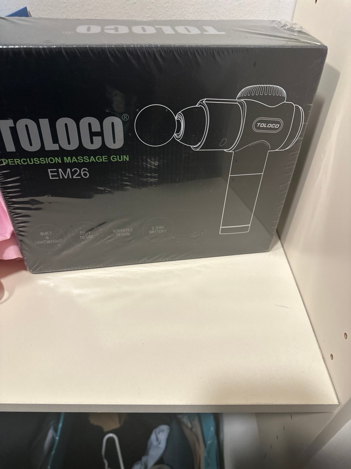 Toloco EM26 Portable Deep Tissue Handheld Percussion Massage Gun