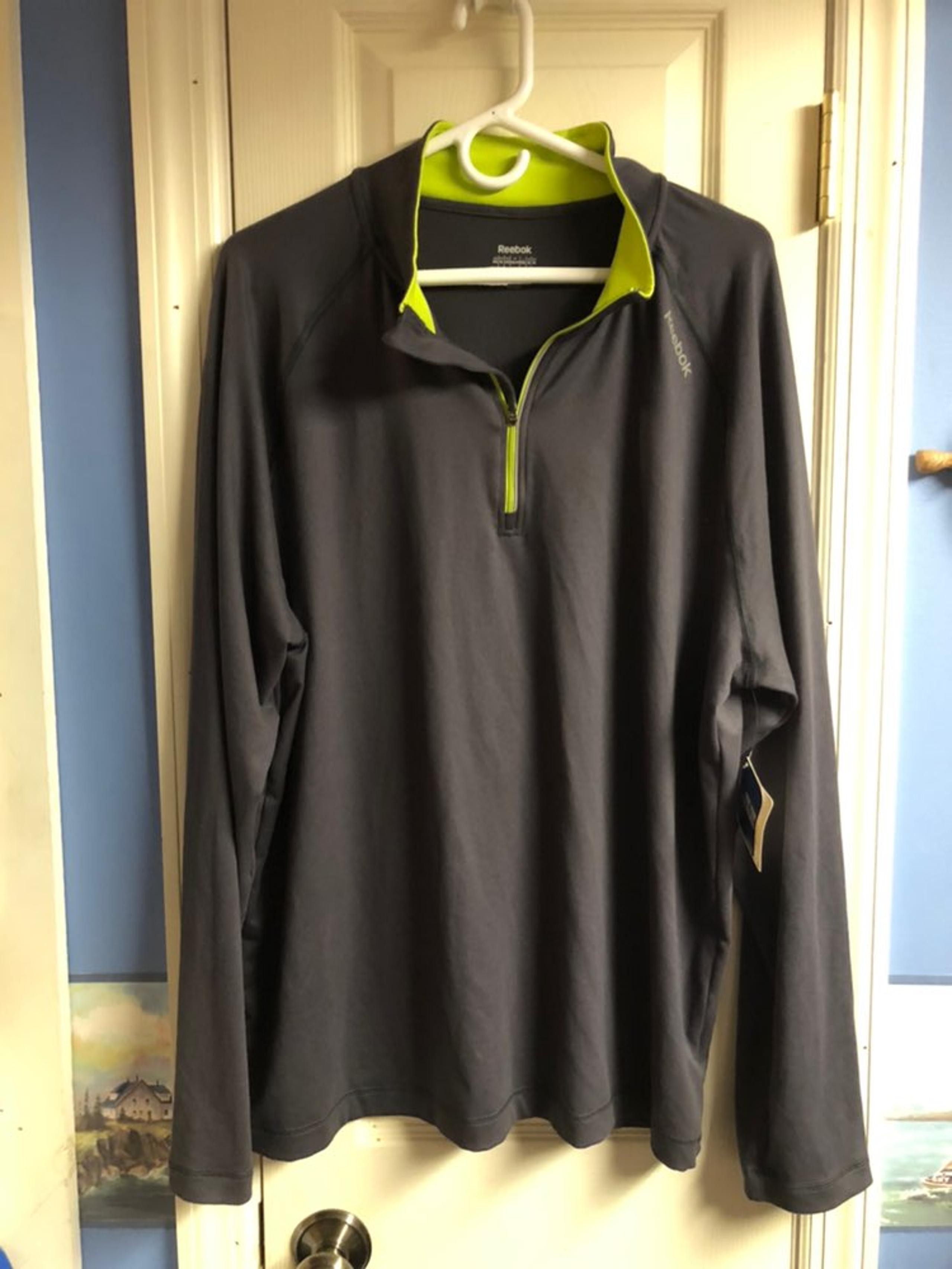 ACTIVE WEAR WORKOUT ZIP SHIRT - Reebok