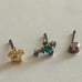 5 piece SET of Nose Piercings Mix NEW