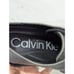 Calvin Klein Men's Gray Solid Round Toe Tie Oxford Shoes Size 8