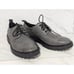 Calvin Klein Men's Gray Solid Round Toe Tie Oxford Shoes Size 8
