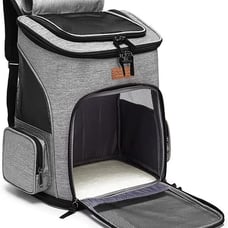 Dog Backpack Carrier, Foldabe Cat Carrier Backpack for Small Dogs and Cat