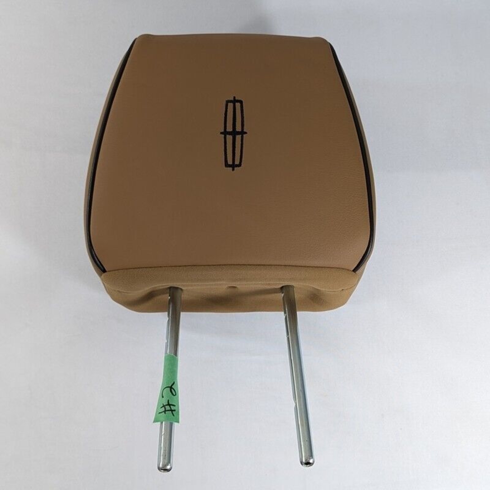 2007-2014 Lincoln Navigator Front Head Rest CANYON TAN Leather OEM B