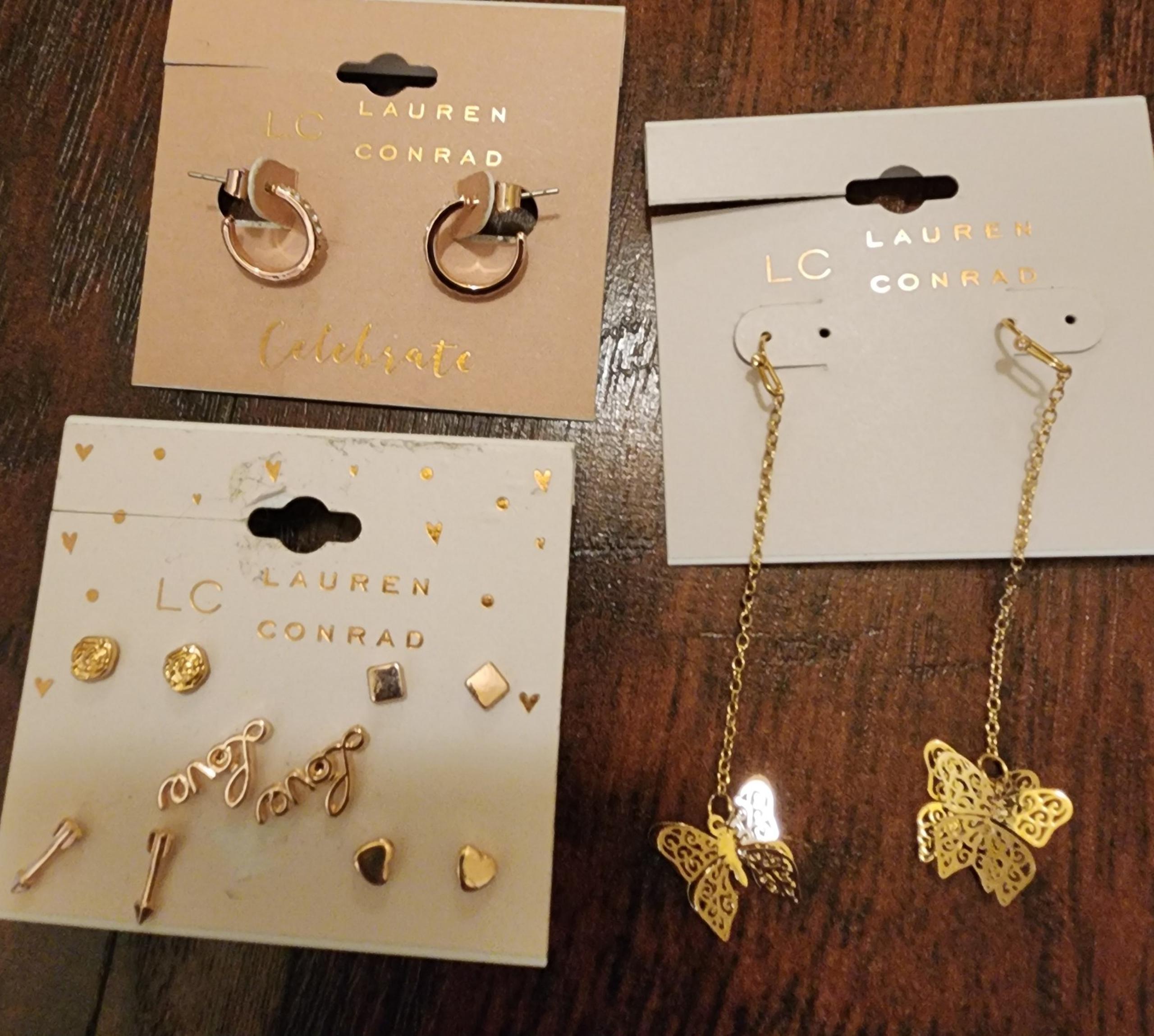 LC Lauren Conrad earring bundle
