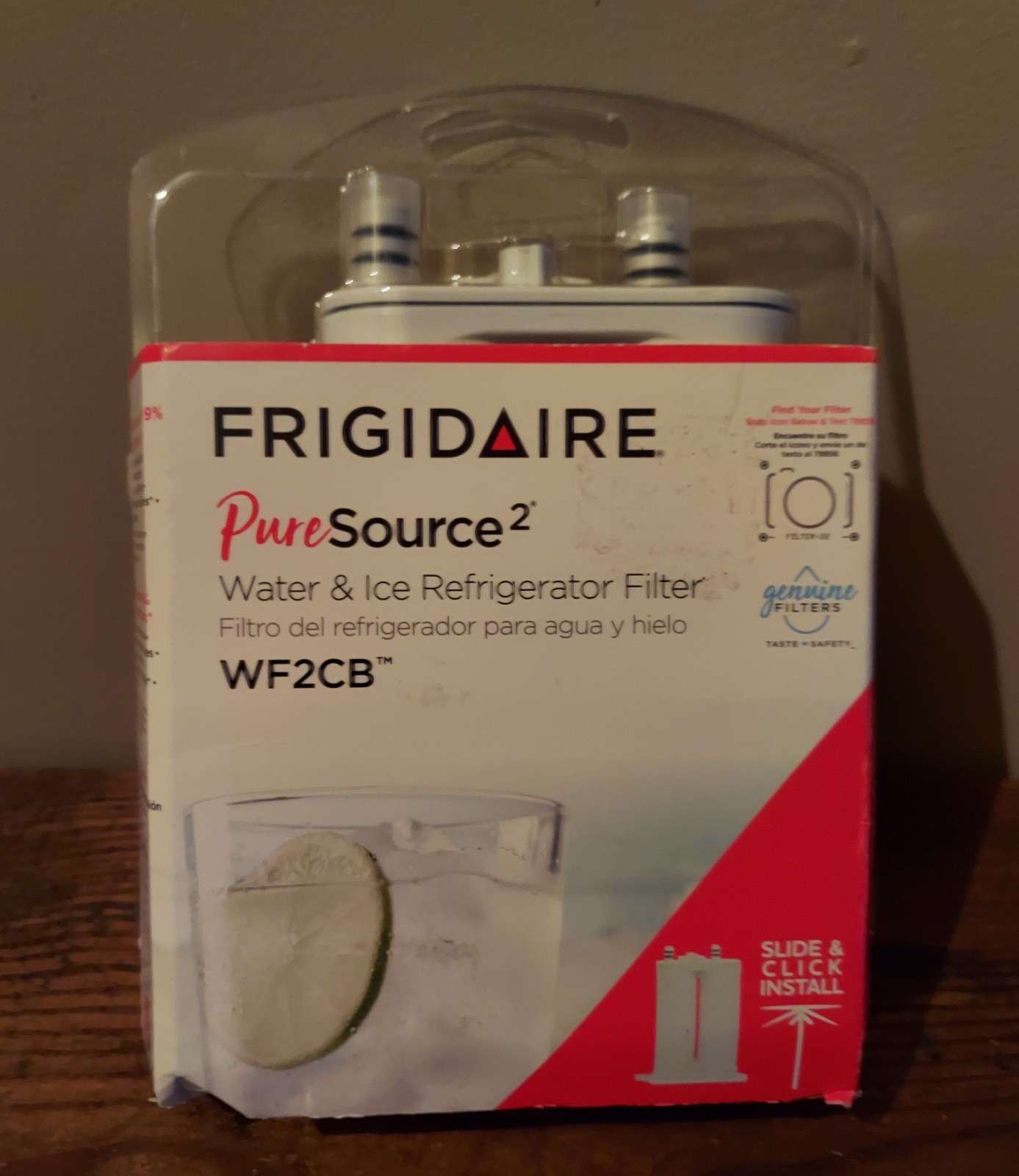 Frigidaire Filter WF2CB Pure Source 2 Water & Ice Refrigerator Filter