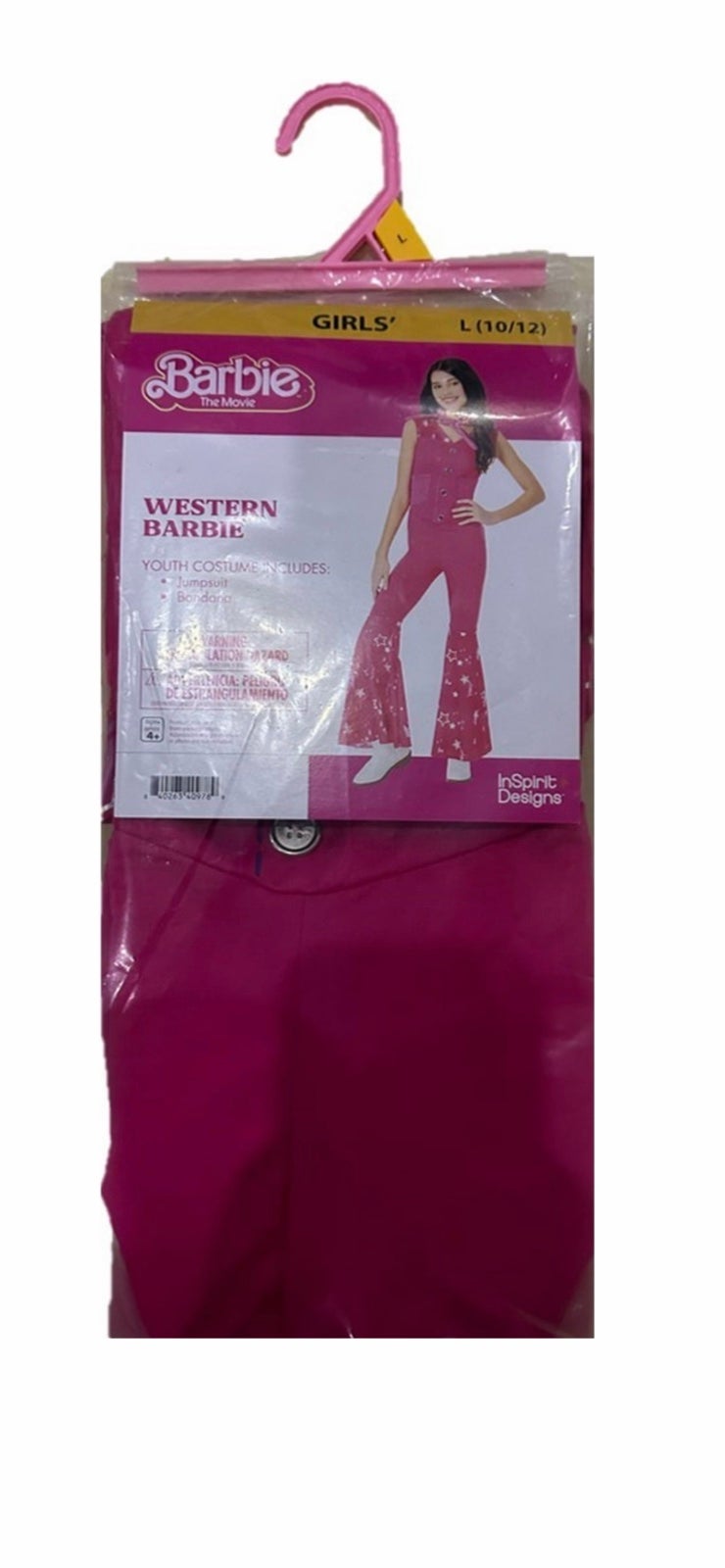 Brand new Barbie Western Cowgirl Girls Halloween Costume