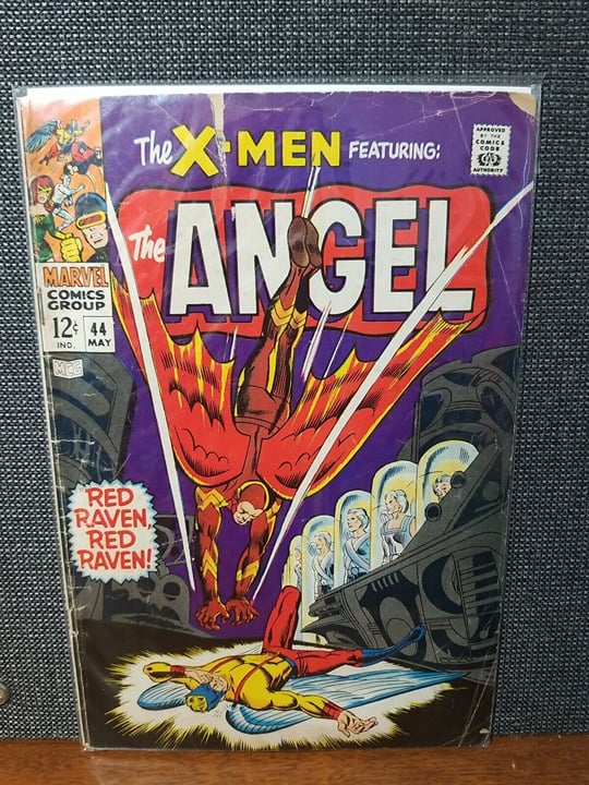 The X-Men #44 (1968 Marvel) The Angel 1st Appearance of Red Raven - G - Boarded