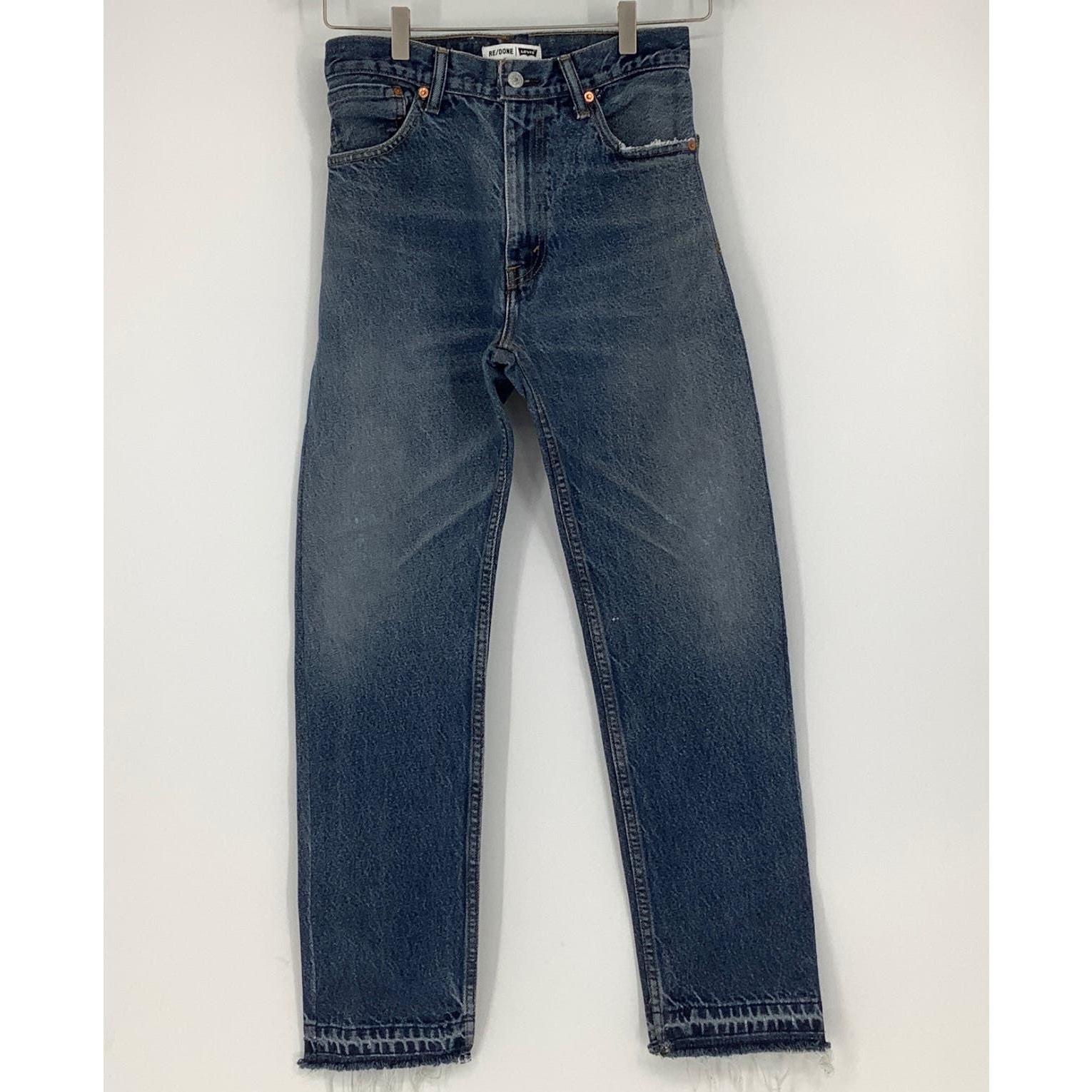 RE/Done Levi's Size 26 002-3W7STRT Straight Leg Jeans MSRP 350 G15-2