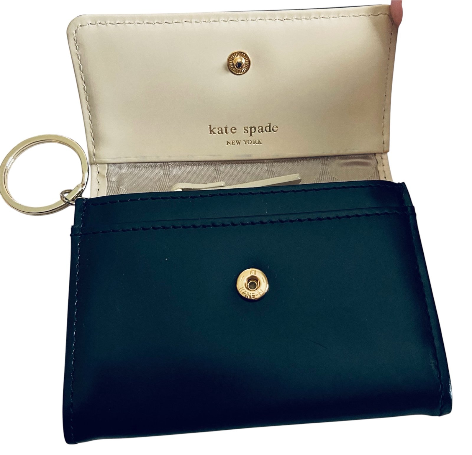 KATE SPADE Mini Coin and Card Keychain