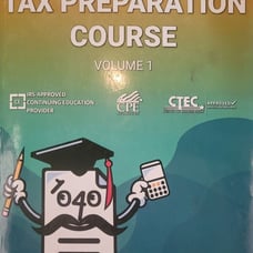 2023 Bilingual Tax Preparation Course Volume 1, Spanish English