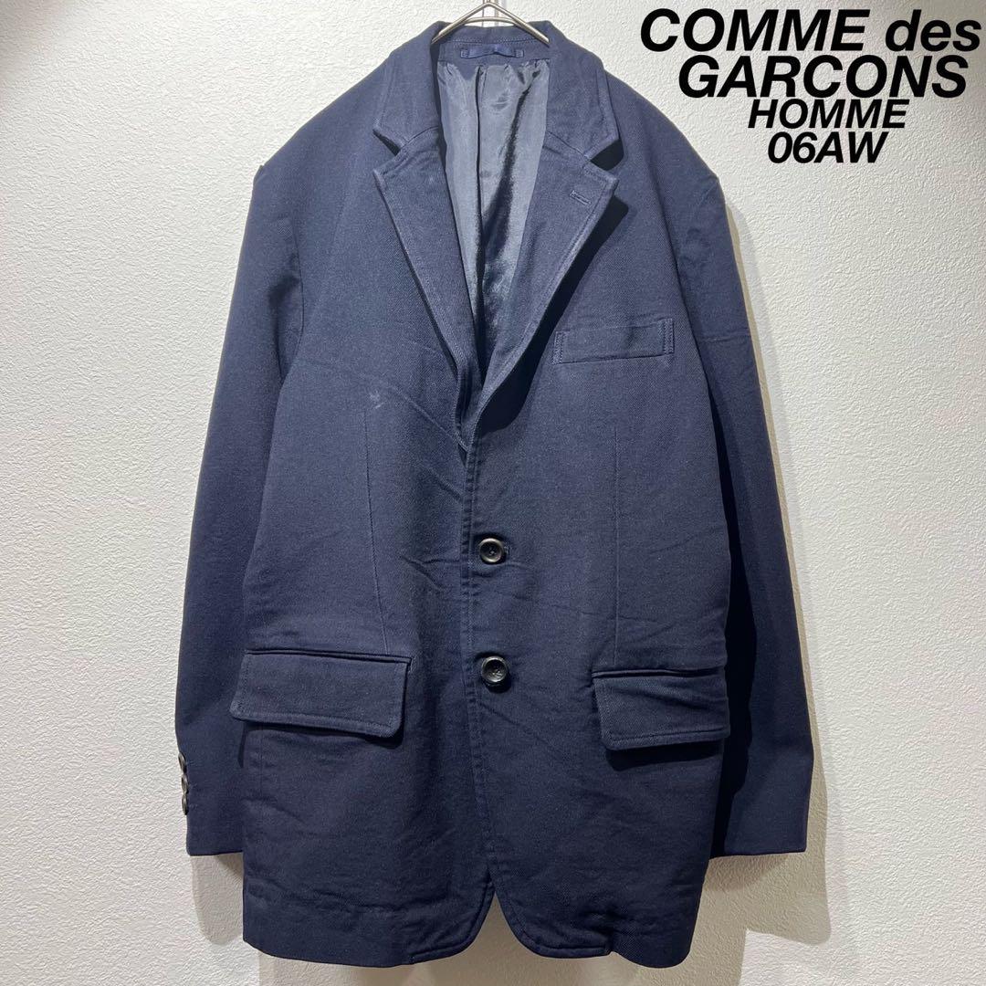 Rare 2006 Commes des Garçons Homme High-Quality Shrunk Wool Tailored Jacket