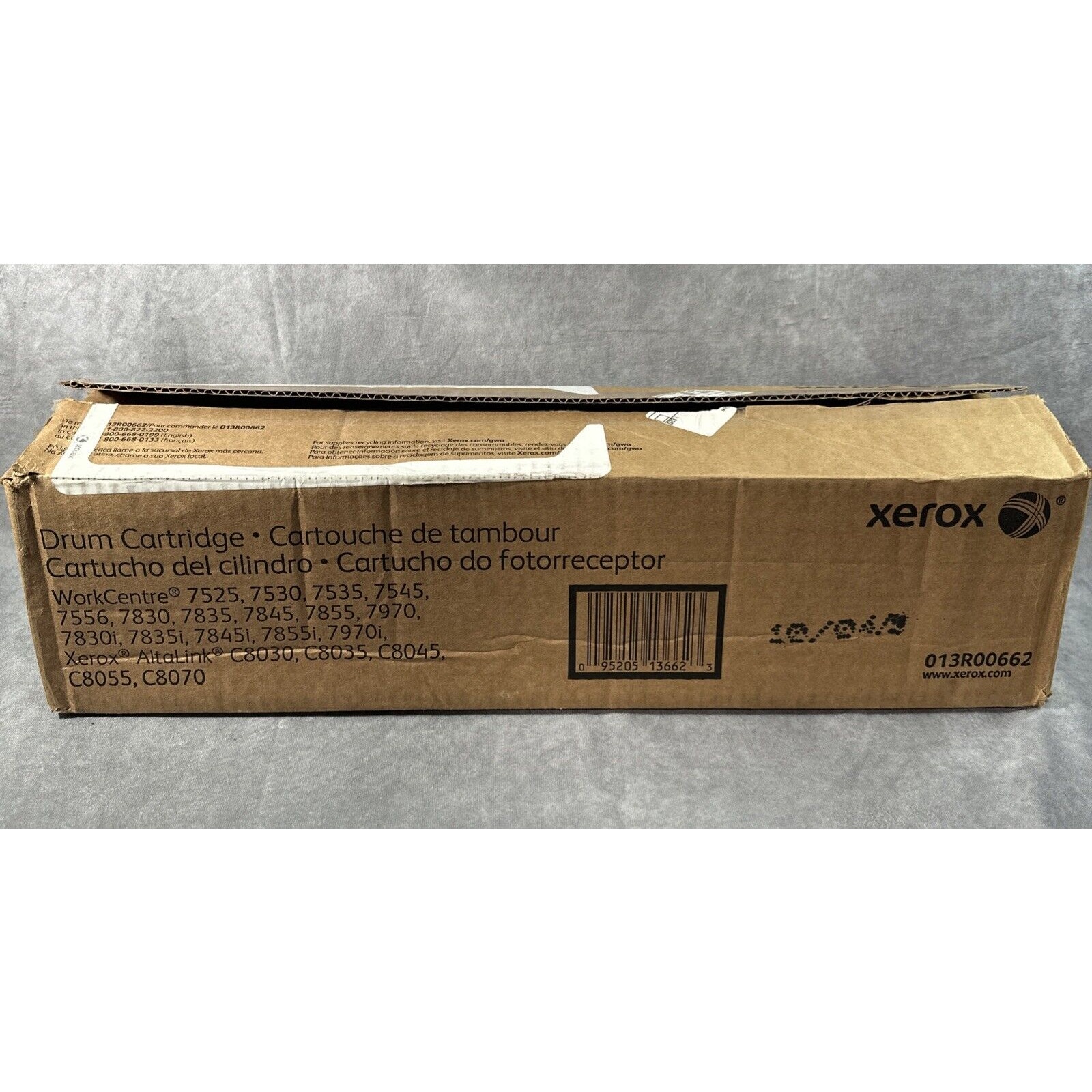Genuine New Open Box Xerox 013R00662 Drum Cartridge Sealed In Box