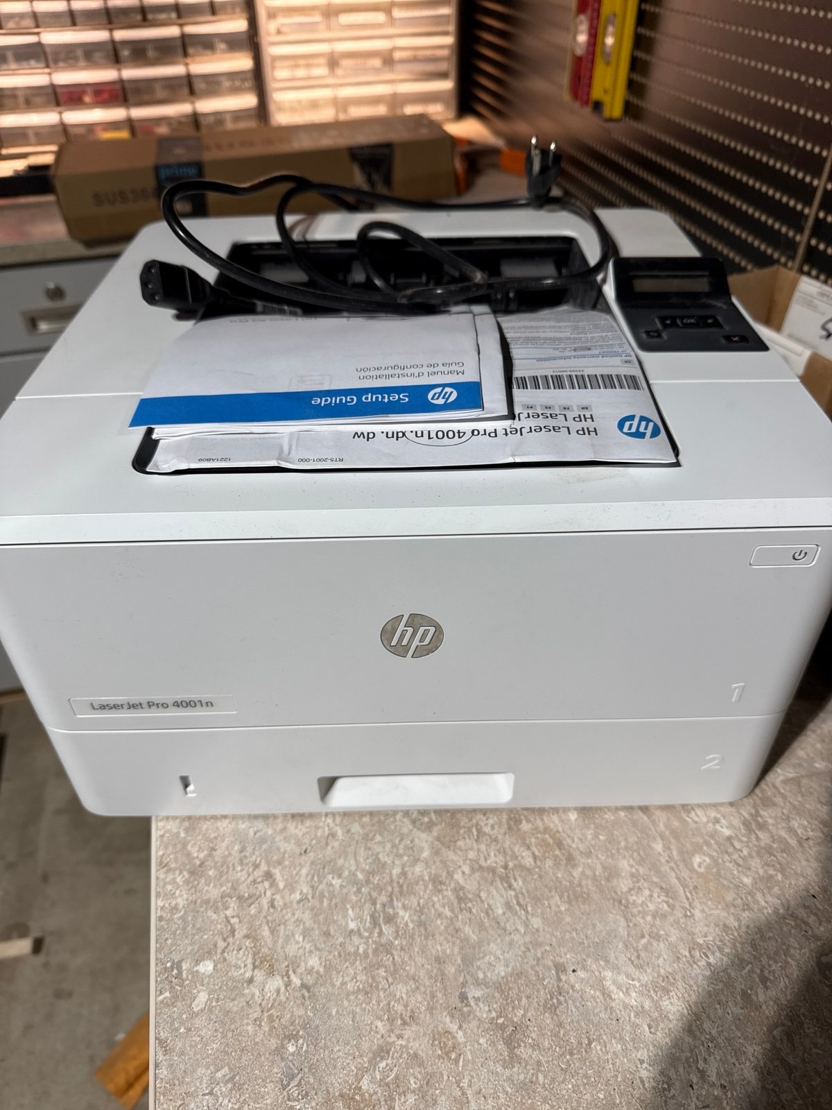 HP LaserJet pro 4001N computer printer