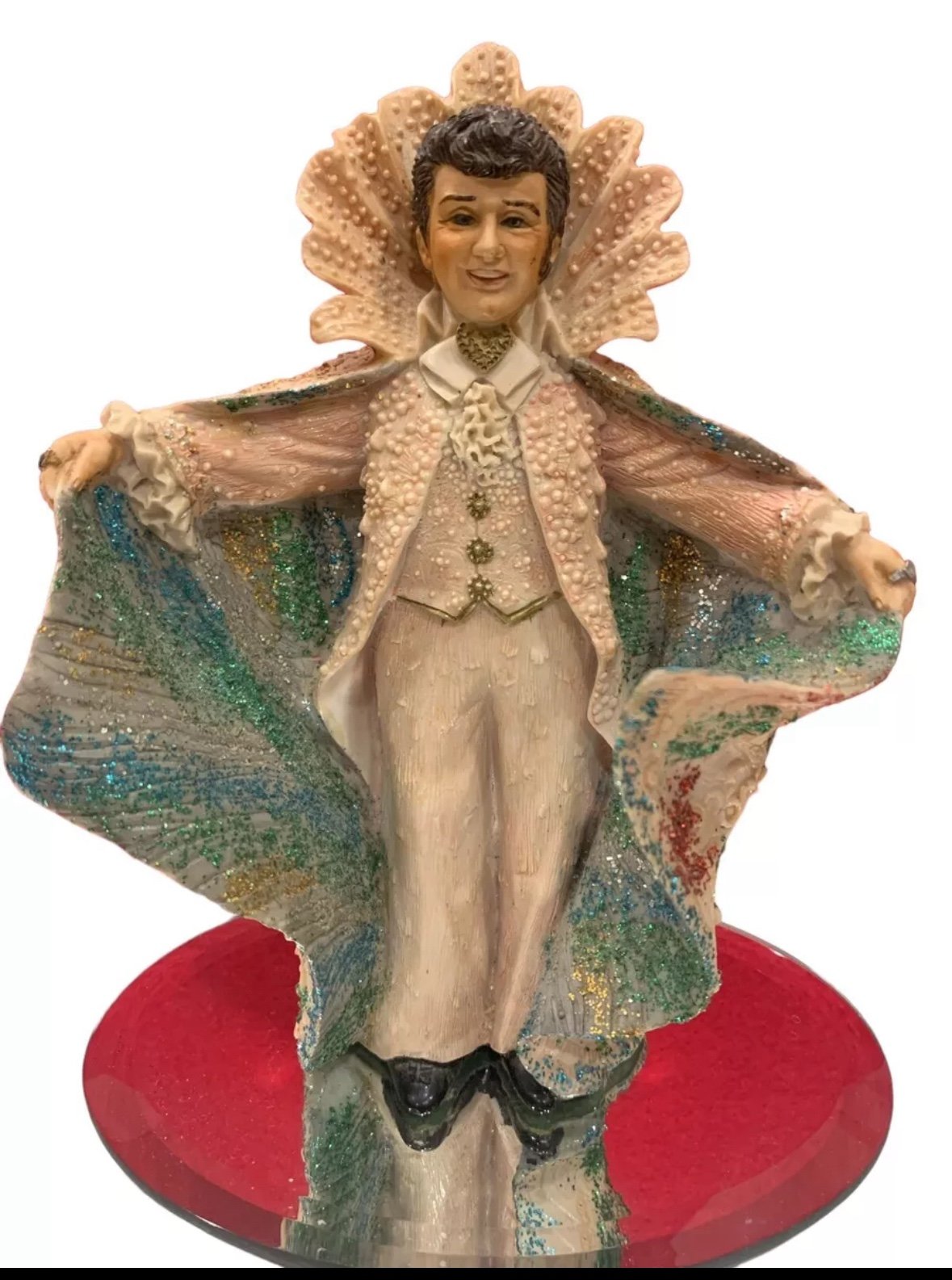 Vintage 1988 ALDON Liberace Mr. Showmanship Figurine StatueHandpainted