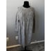 SUNDANCE Vintage Leah Mae Wool Sweater Gray Dress Pointelle Knit Gray PS