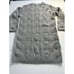 SUNDANCE Vintage Leah Mae Wool Sweater Gray Dress Pointelle Knit Gray PS