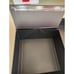 CHANEL Square Empty Gift Box Container 8.5 x3.75 Cover Camellia Flower Ribbon