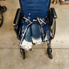 TRACER 2 X WHEELCHAIR BY INVACARE WITH FOOT REST
