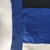 La Mode V-Neck Cotton Sweater Size Large Men's Cotton Vintage Cable Knit Blue