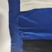 La Mode V-Neck Cotton Sweater Size Large Men's Cotton Vintage Cable Knit Blue