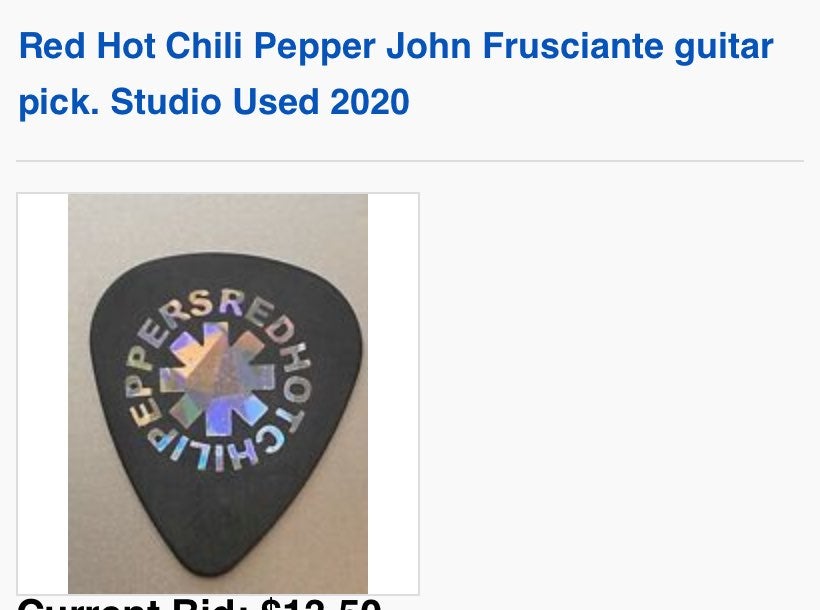 Really used studio pick