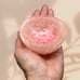 Large Rose Quartz Crystal Orgone Bowl Hand Carved Crystal Gemstone Bowl