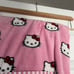 Hello Kitty Pink Queen blanket