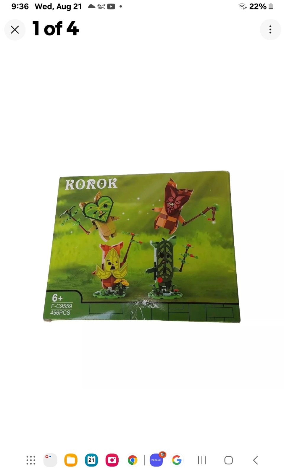 Korok building Set (Adult) 456 pcs Legends of Zelda
