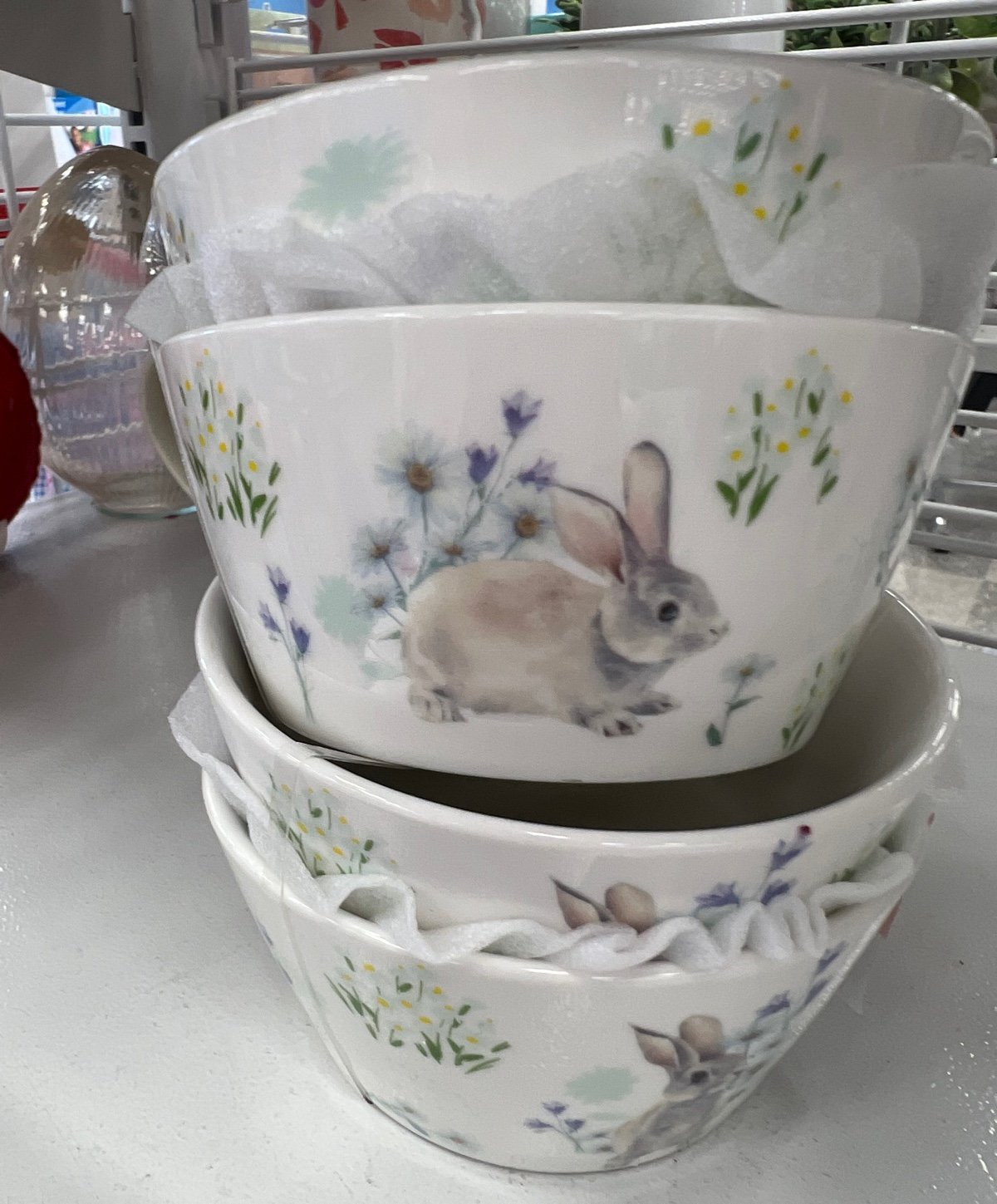 Spring/Easter Bunny Pasta Bowls