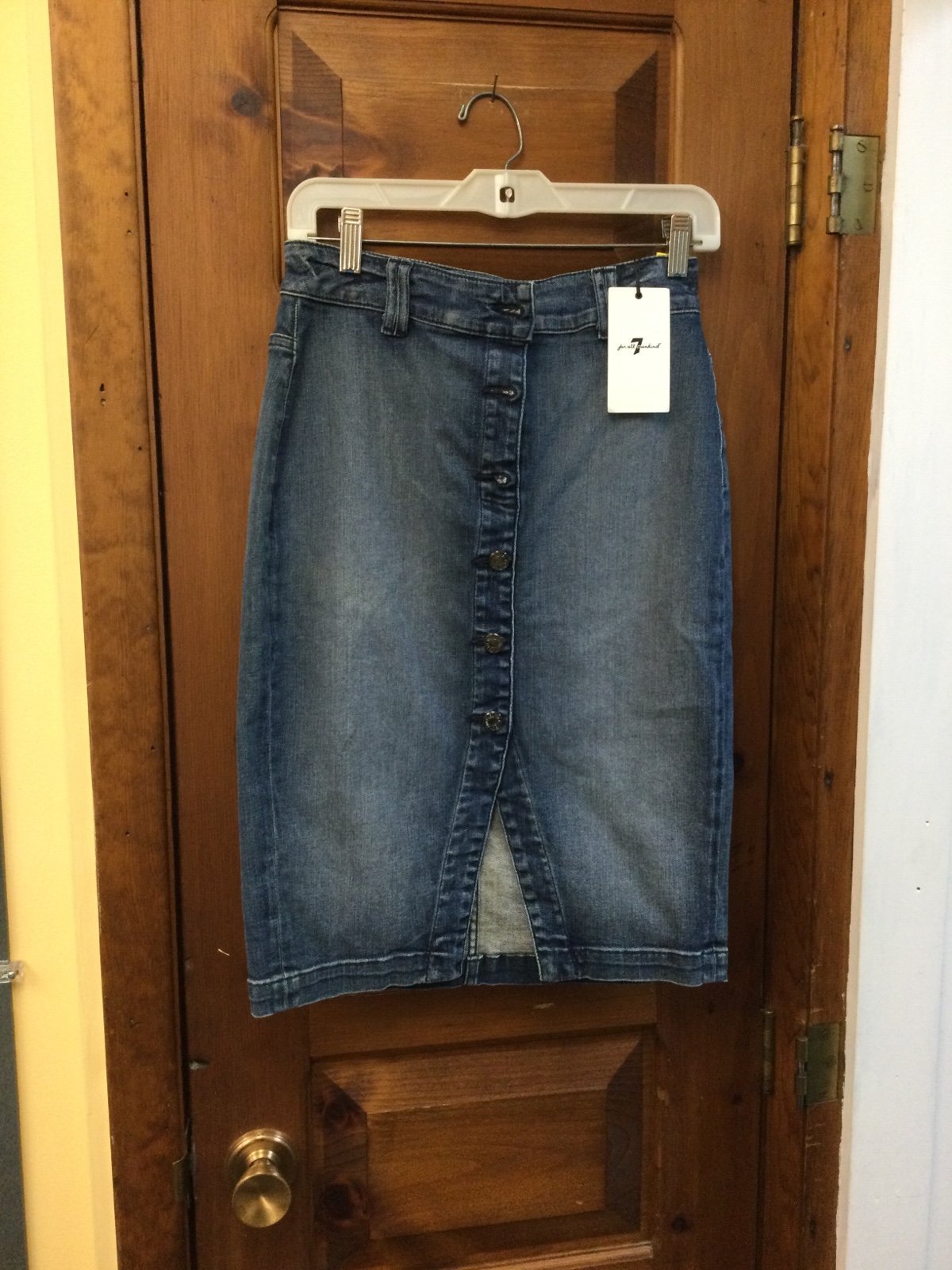 7 FOR ALL MANKIND SKIRT, NWT, SIZE 28/6