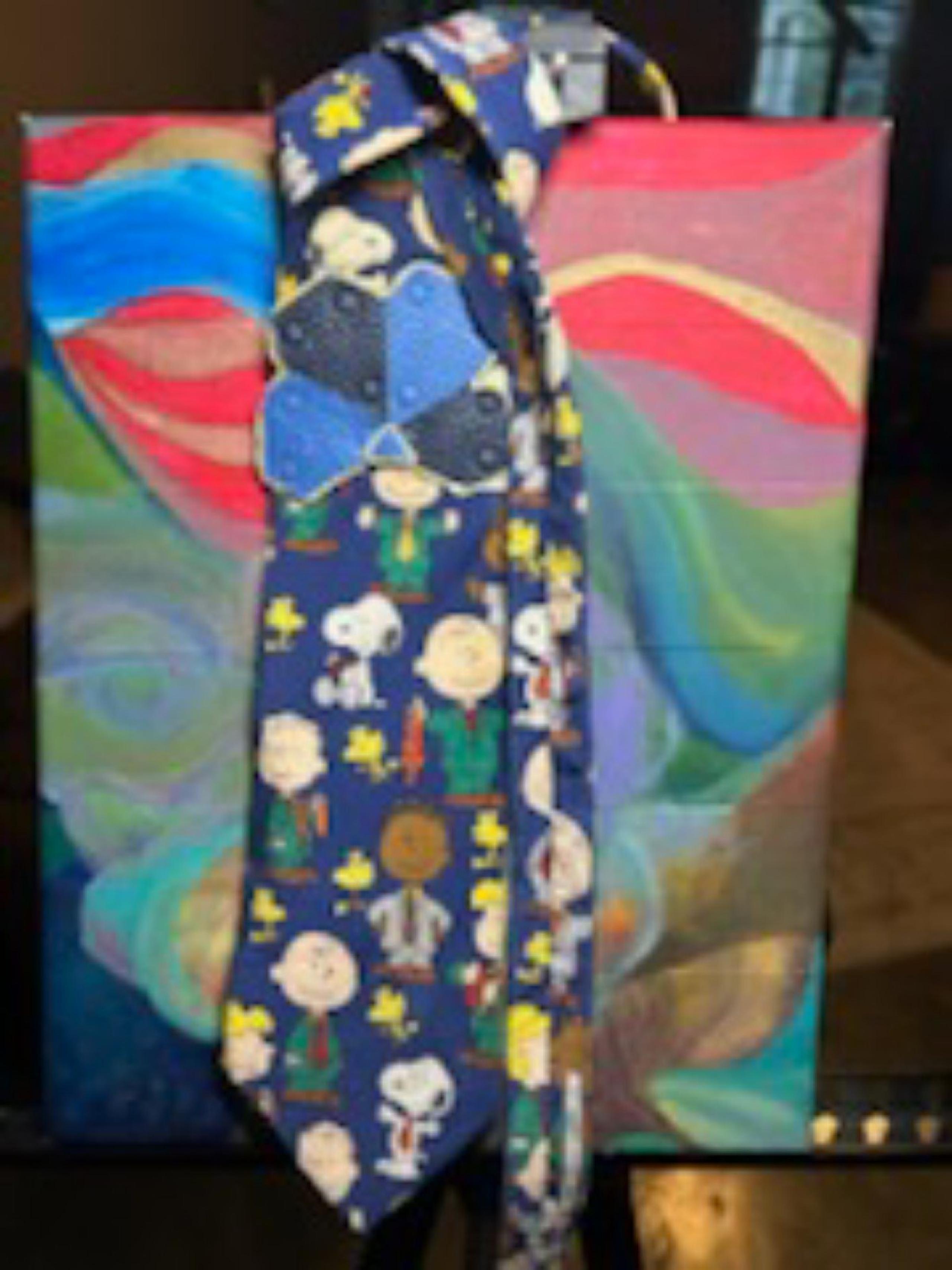 Vintage Peanuts Comics Dress Tie United Feature Syndicate