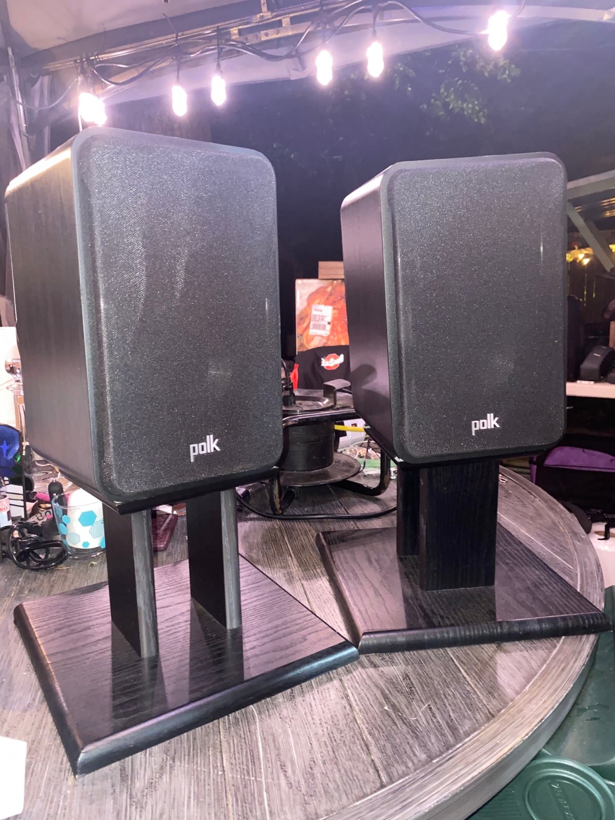 Polk Audio Signature S15 Bookshelf Speakers Black never used open box lower msrp