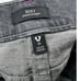 True Religion Men's Ricky Relaxed Straight Black & Purple Distressed Jeans 29x32