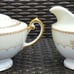 Vintage Royal Embassy China 2 Teacups w/Creamer Sugar