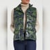 Anatomie Printed Fallon Vest Cheetahflage/Army Green