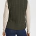 Anatomie Printed Fallon Vest Cheetahflage/Army Green