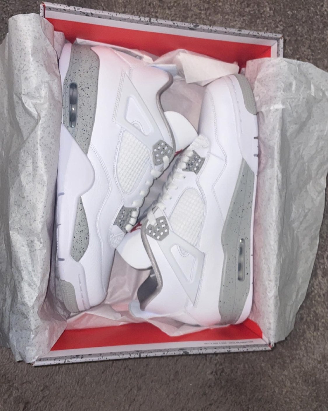 Jordan 4 white oreo