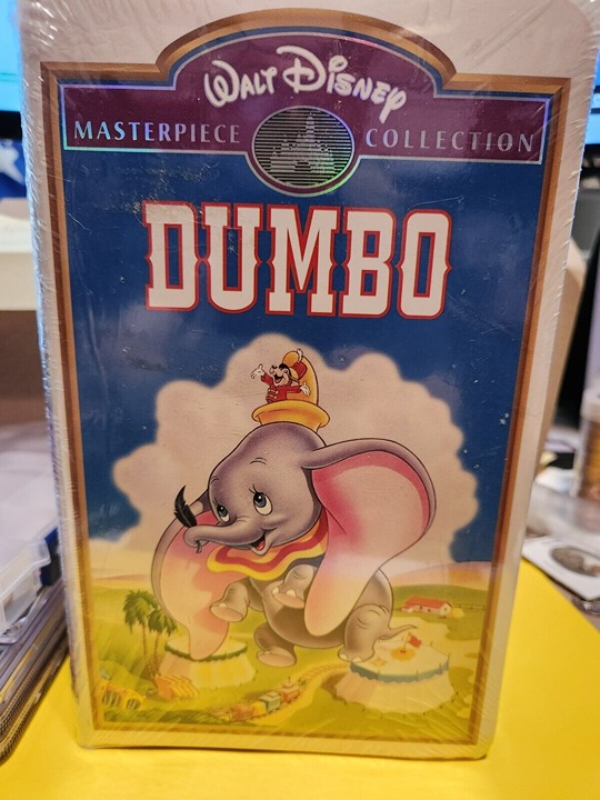 Dumbo (VHS) Walt Disney Classic DUMBO Black Diamond (VHS) RARE Collectors