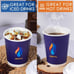 1000 pieces Jesotyl 16oz Thermoguard Disposable Paper Coffee Cups with Lids