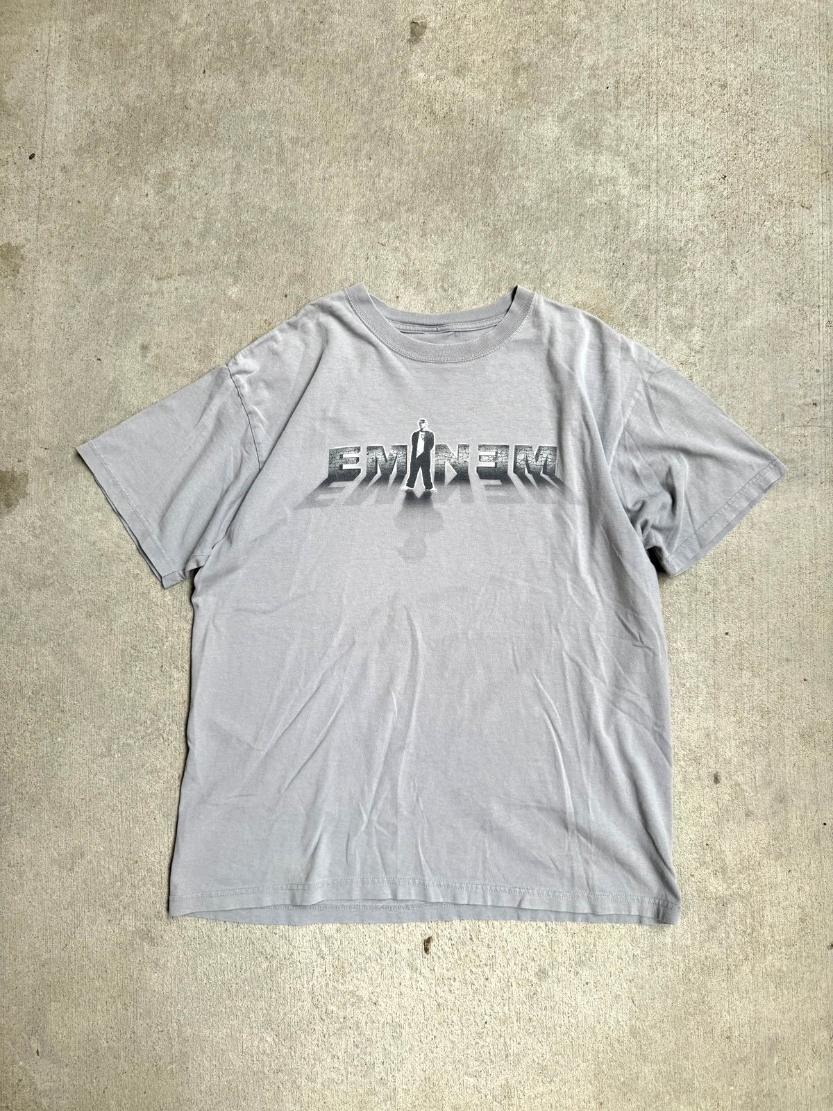 Vintage Eminem Men’s Grey Anger Management 3 Tour Rap Tshirt XL 23x29