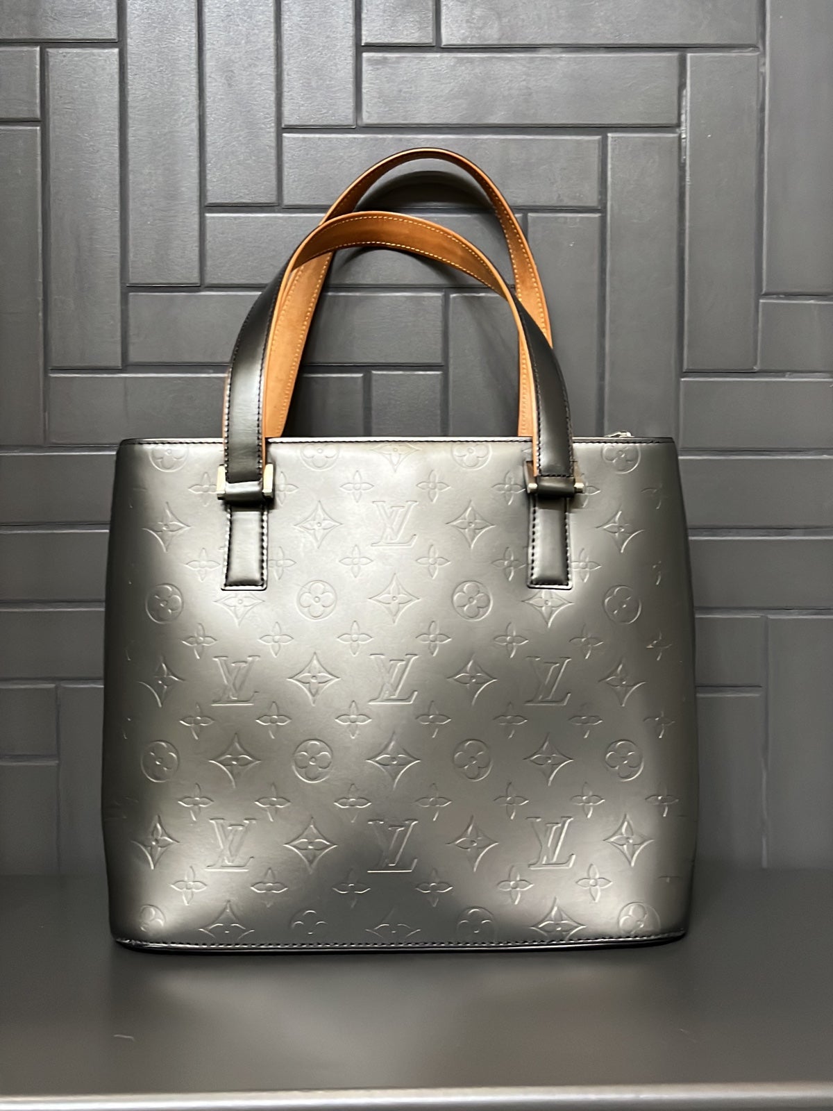 Louis Vuitton Black Tote Bags | Mercari