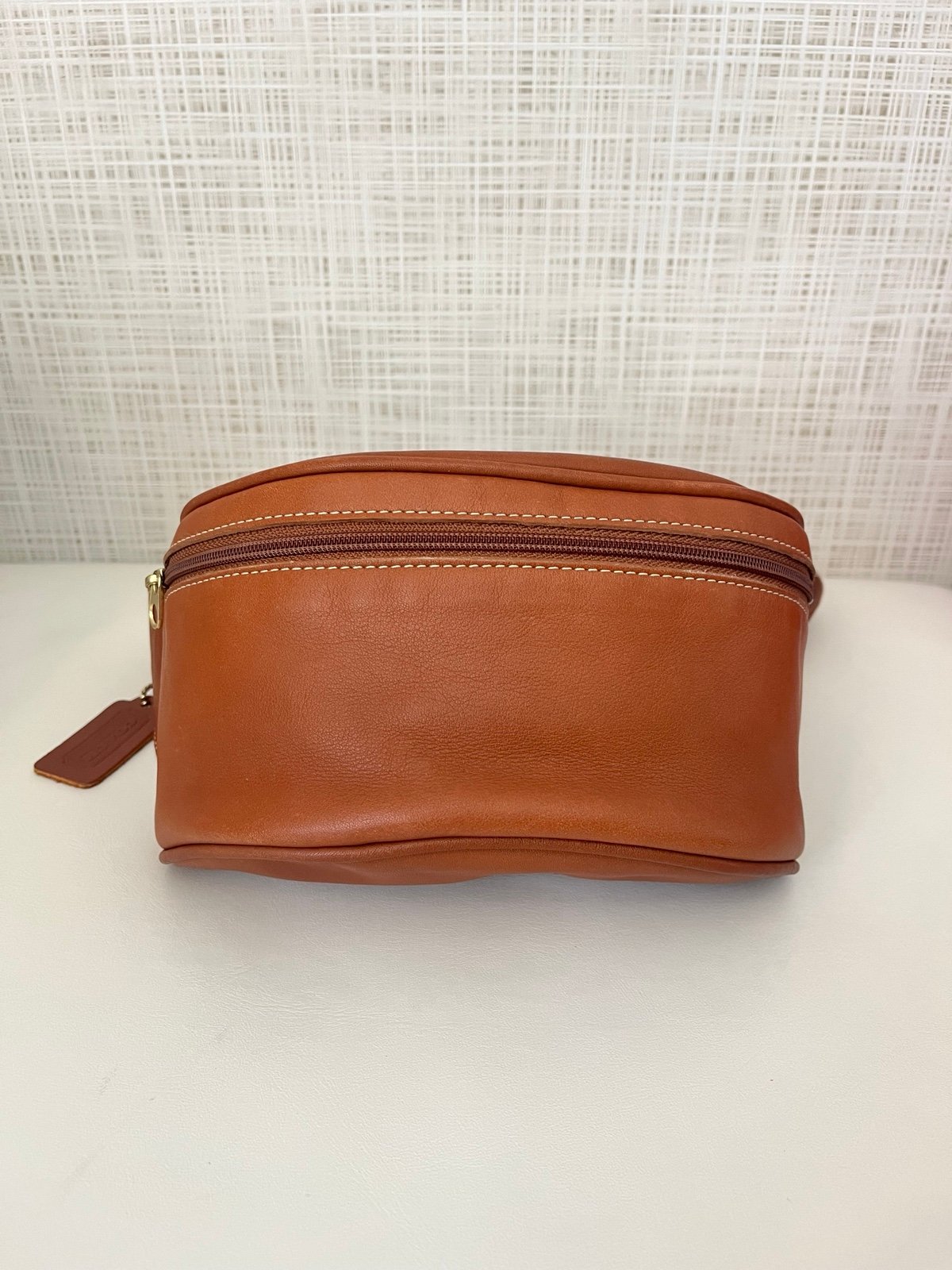 Vintage Coach Canteen Waist Pouch/Fanny Pack in British Tan