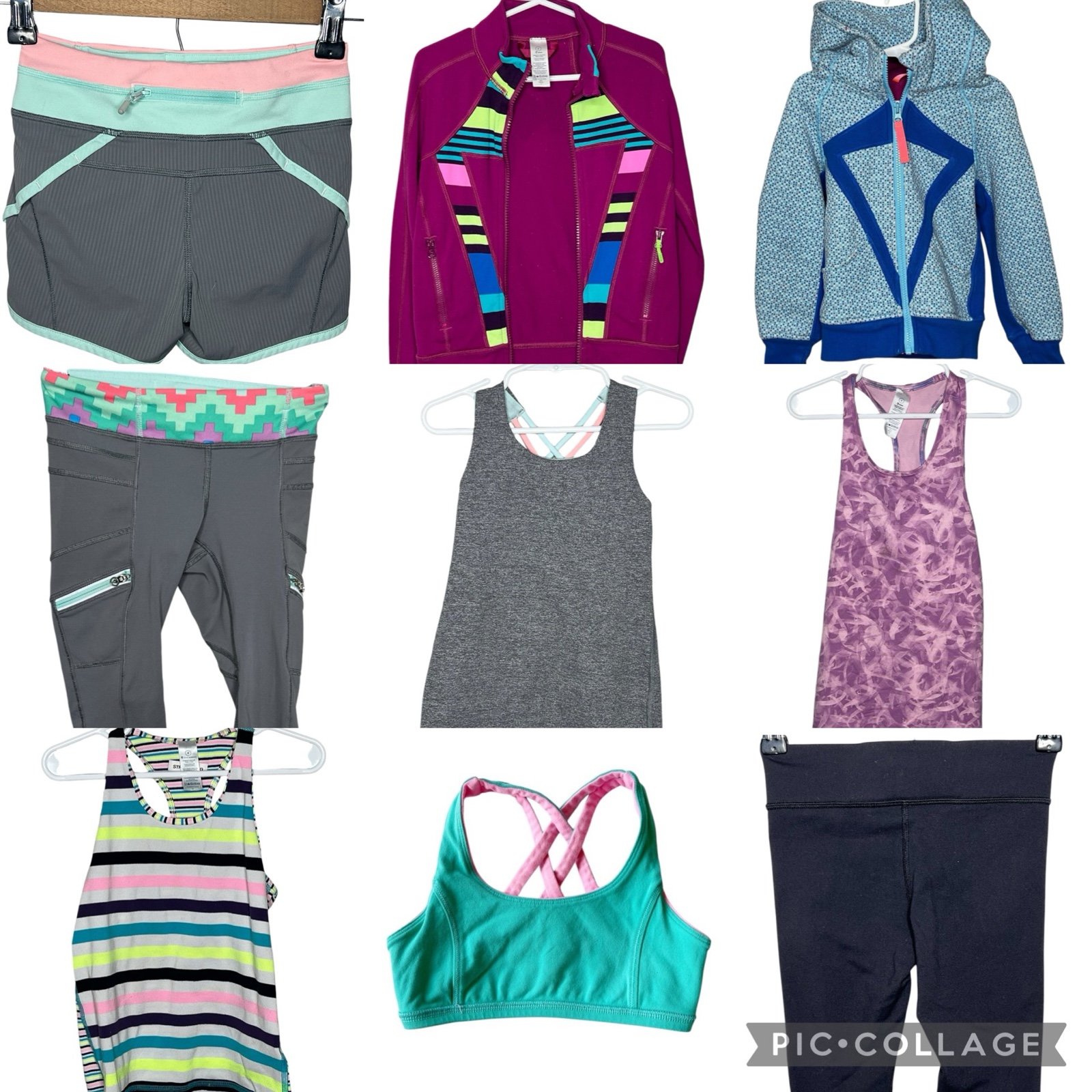 Ivivva Girls 9 Piece Size 4 Lot