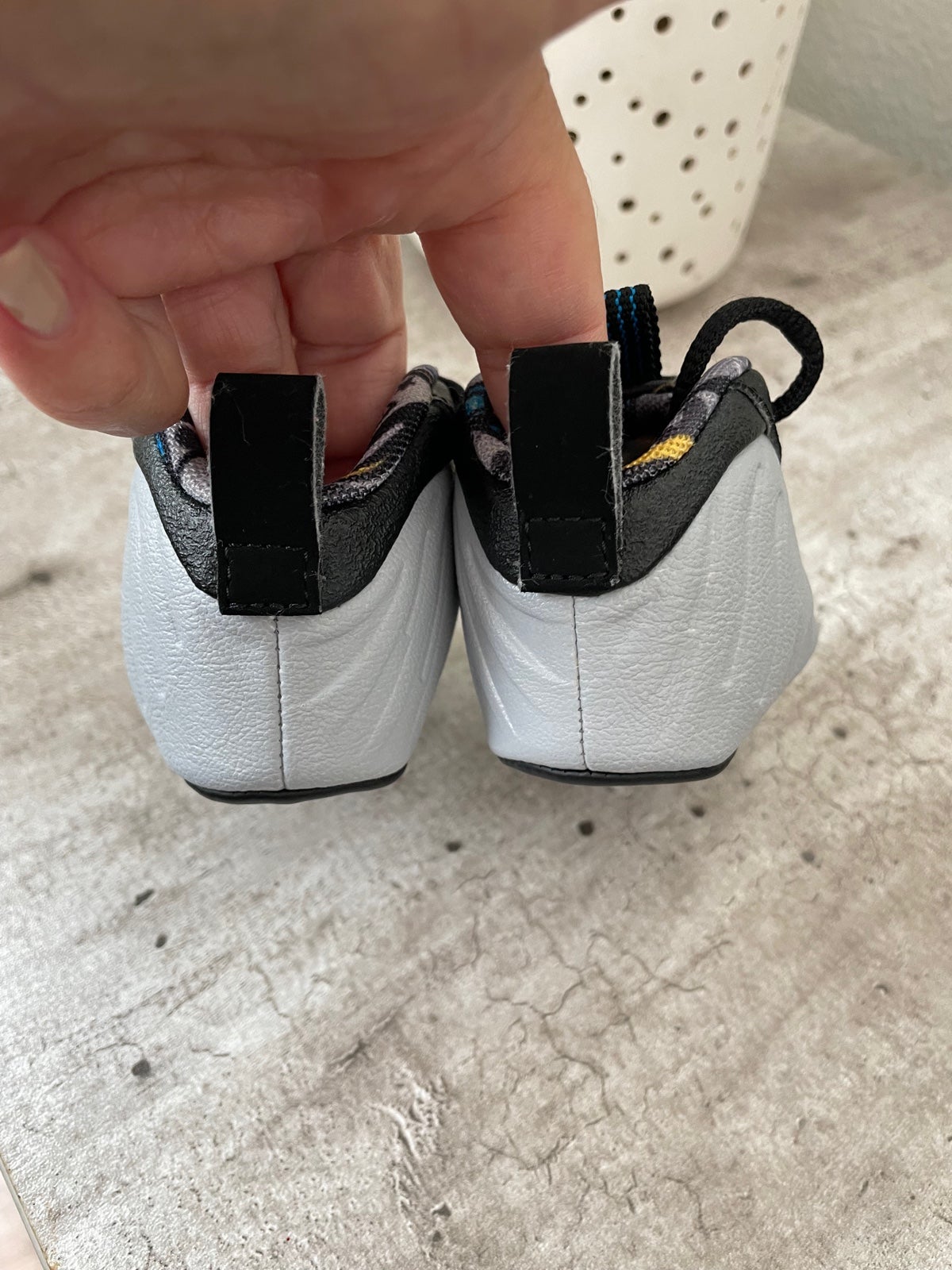 Sales Nike foamposite crib shoes