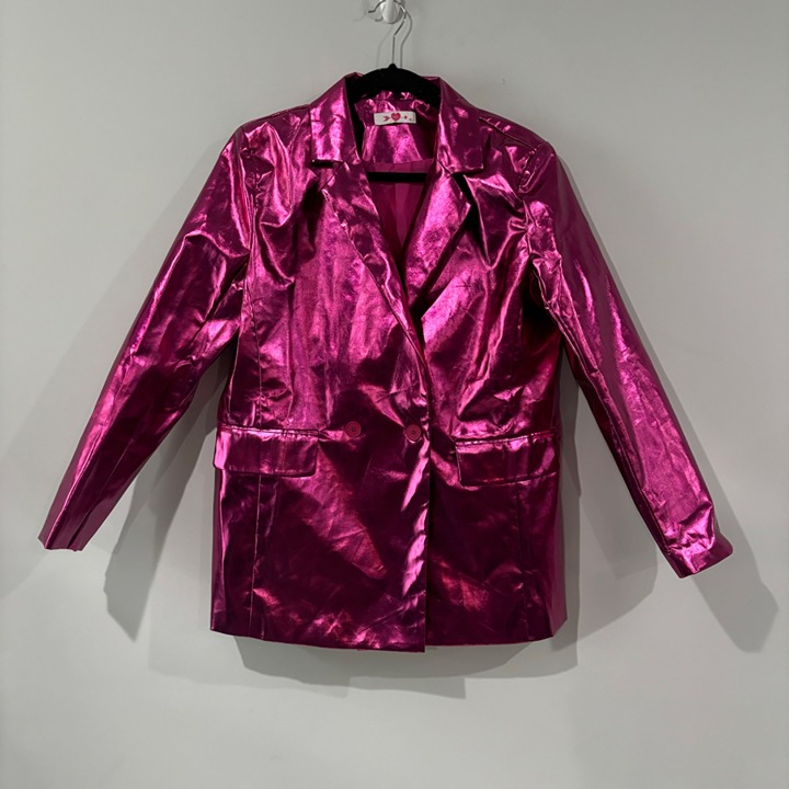 Buddy Love Avery Electric Blazer in Pink Size M