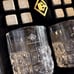 JC Newman Diamond Crown Whiskey Glass and Stone Set - Limited Edition