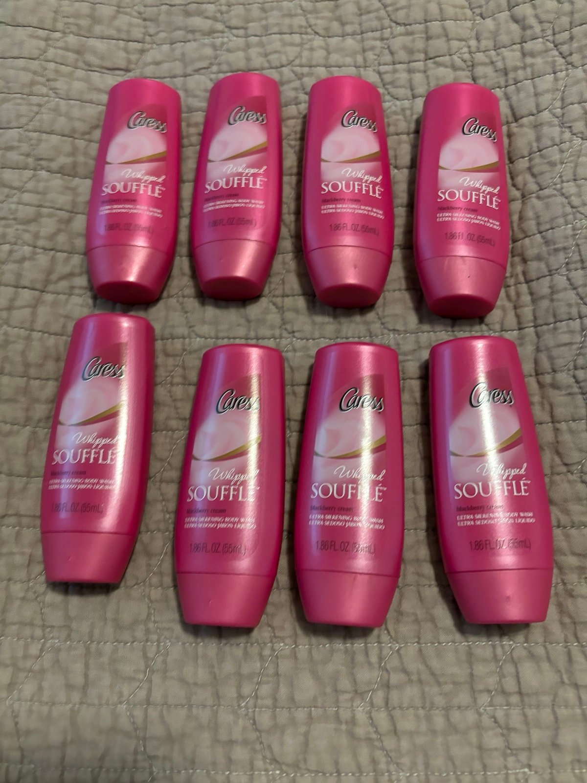 Caress whipped soufflé travel size lot of 8