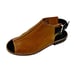 Clarks Women’s Saddle Tan Leather Sumerset Slingback Flats Size 7.5