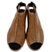 Clarks Women’s Saddle Tan Leather Sumerset Slingback Flats Size 7.5