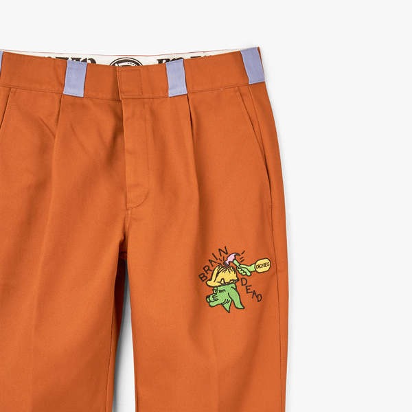 Dickies Brain Dead x Dickies Garment Dyed 874 Pants - Glazed Ginger